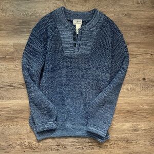 L.L. Bean Men’s Chunky Knit Sweater Size Large